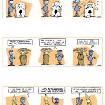 "Rob". Plus d'une centaine de strips dans l'album publié.