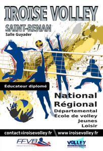 Affiche Iroise Volley
